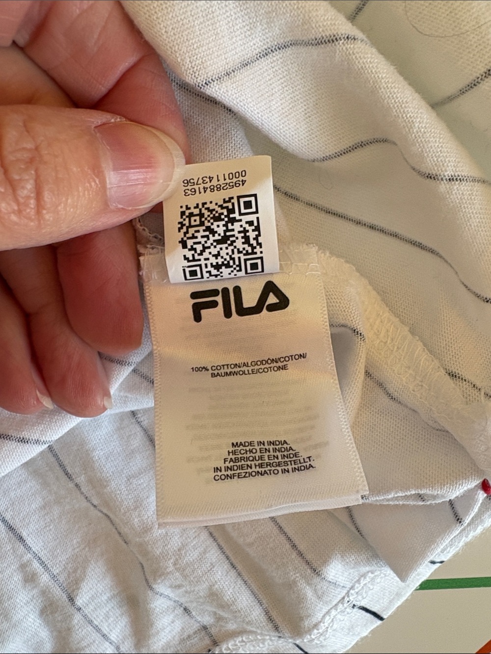FILA BB1 Classic Vintage Style Striped Polo Large Like New Blokecore Retro Sport - Picture 9 of 10